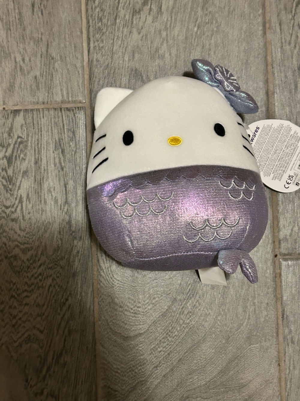 Hello Kitty Lavender Mermaid Plush Kids Squishmallow